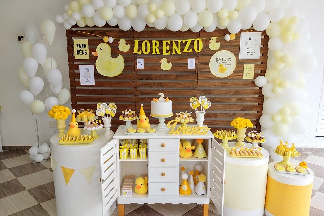 Decoração de Festa Infantil - Pato