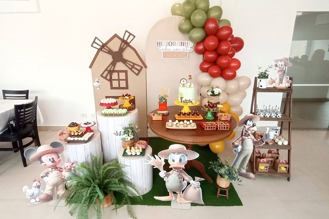 Decoração de Aniversário Infantil Fazendinha