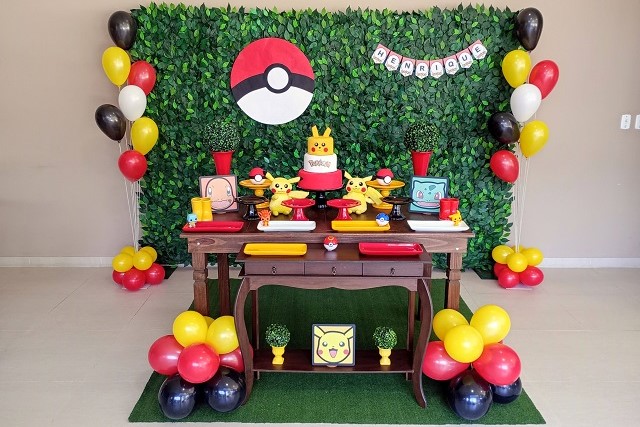 Decoração de Aniversário Infantil Pokémon